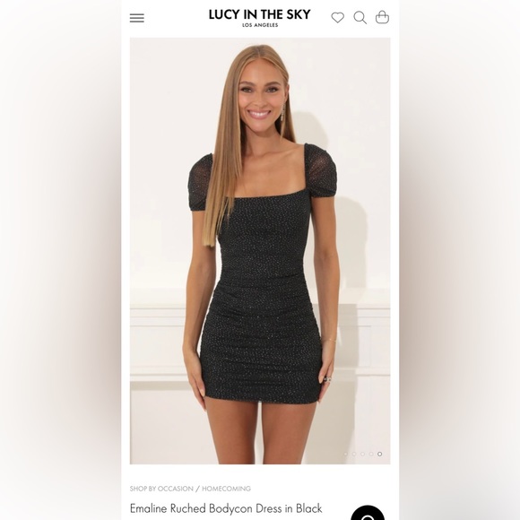 Lucy in the Sky Emaline Dress - Picture 1 of 6